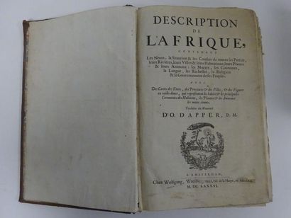 DAPPER (D'O.)

Description de l'Afrique....