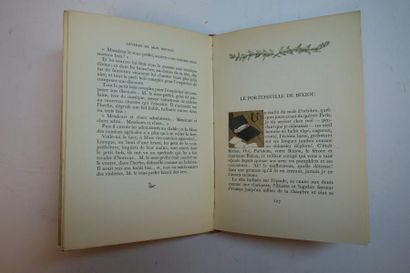 DAUDET (Alphonse)


Lettres de mon moulin.

Illustrations...