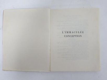 ELUARD (Paul) – BRETON (André)


L’Immaculée...