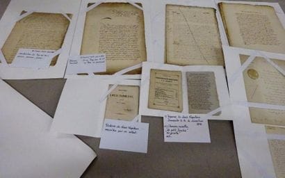 ÉCRIVAINS, ARTISTES.

Réunion de 7 lettres...