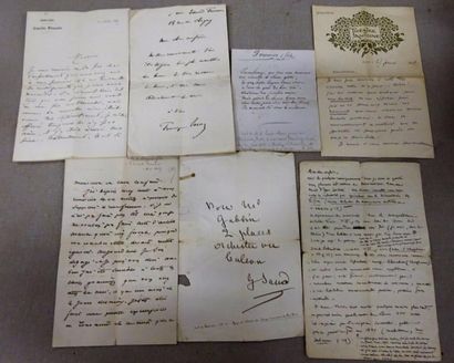 ÉCRIVAINS, ARTISTES.

Réunion de 7 lettres...