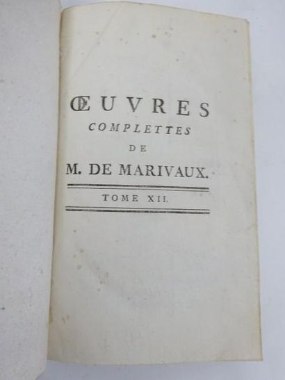 MARIVAUX (Pierre Carlet de Chamblain de)


Oeuvres...