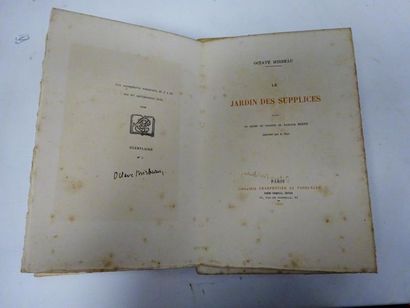 MIRBEAU (Octave)


Le jardin des supplices....
