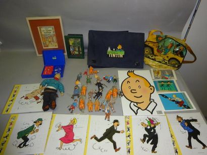 TINTIN

Lot de produits divers dérivés anciens...