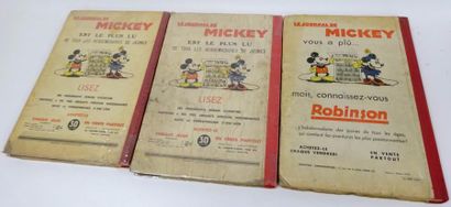 Le journal de Mickey. 

Les trois premières...