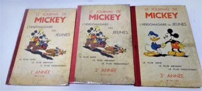 Le journal de Mickey. 

Les trois premières...