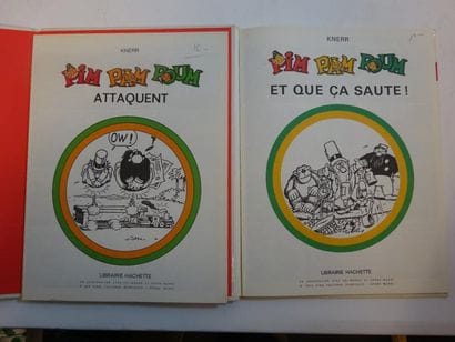 Ensemble de neuf bandes dessinées :

- Rudolph...