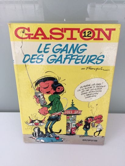André FRANQUIN
Gaston Lagaffe n° 12.
Le gang...
