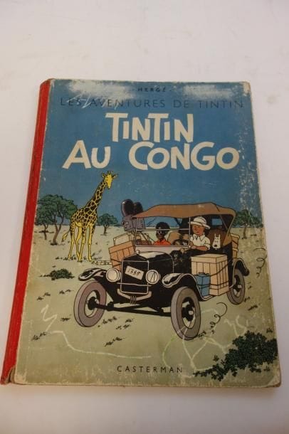 HERGE
Tintin au Congo.
Edition de 1947.
Etat...