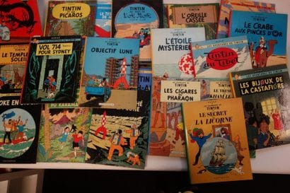 HERGE

- Les aventures de Tintin.

* Tintin...