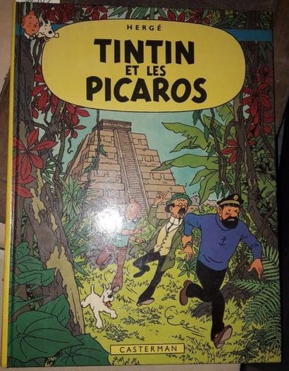 HERGE

- Les aventures de Tintin.

* Tintin...