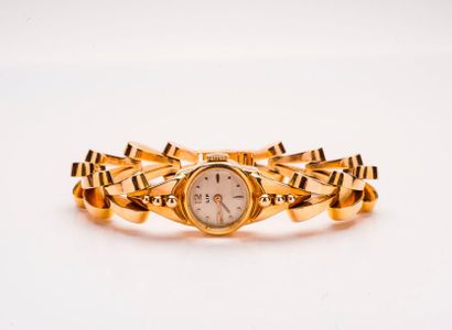 LIP


Montre bracelet de dame en or jaune...