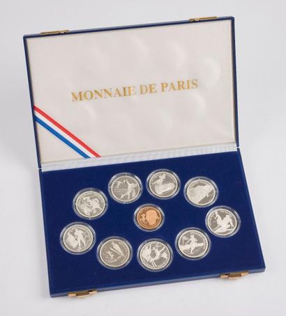 Coffret

Monnaie de Paris Albertville 1992,...