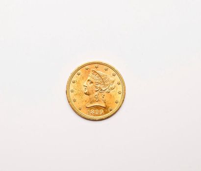 ETATS-UNIS 

Une pièce de 10 dollars 1899,...