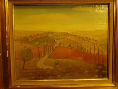 Ecole du XXème siècle


Paysage au chemin...