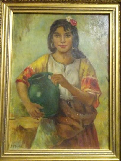 P. MARTEL (1879-1944)


Femme à la cruche.

Huile...