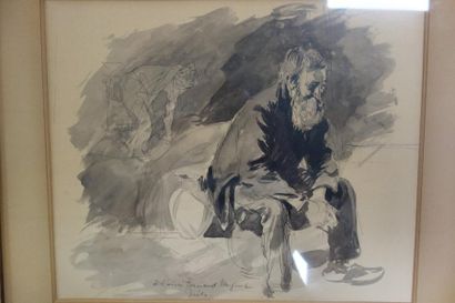 DRIES


La pose.

Lavis d’encre.

Signé et...