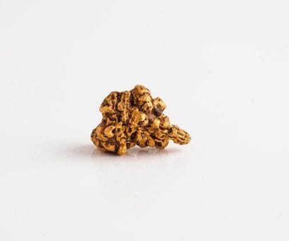 Pépite d'or brute. 

Poids brut : 12,1 g....