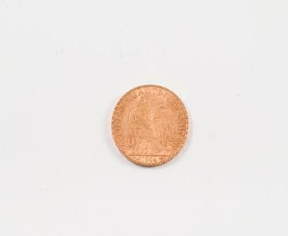FRANCE 

Pièce de 20 Francs or, IIIème république,...