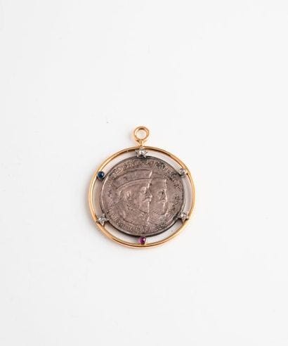 ETATS UNIS 

Médaille commémorative en argent...