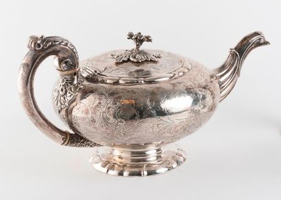 ODIOT Paris

Théière en argent (950) sur...