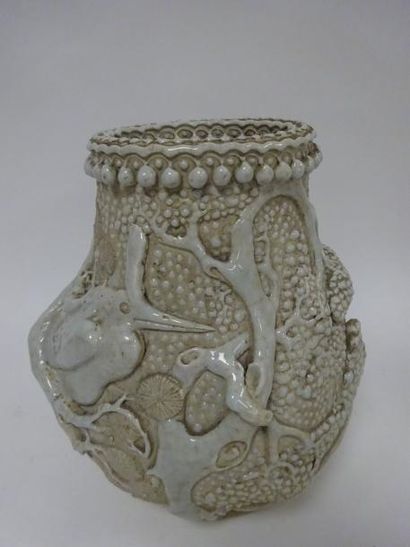 ASIE


Vase balustre en grès à col ourlé,...