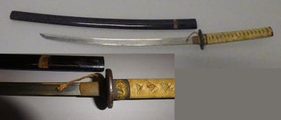 JAPON


Sabre.

Poignée recouverte de galuchat...