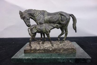 Christophe FRATIN (1801-1864), d'après.


Jument...