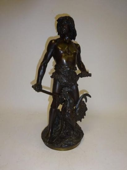 Pax Labor.

Epreuve en bronze à patine brune.

Non...