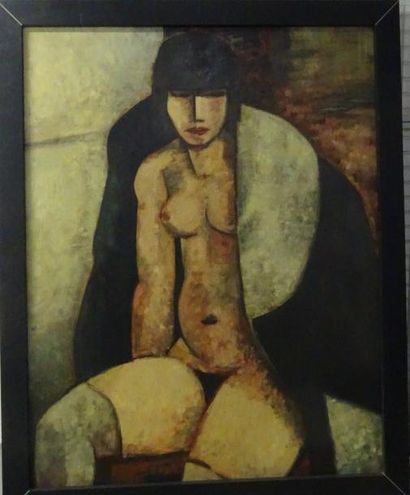 DERIVE (XXème siècle)


Femme nue assise,...