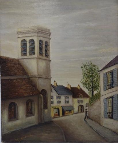 Maurice BONNIN (1911-1993)


Rue de village,...