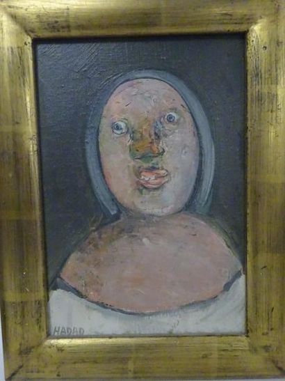 Abraham HADAD (1937)


Jeune femme au décolleté....