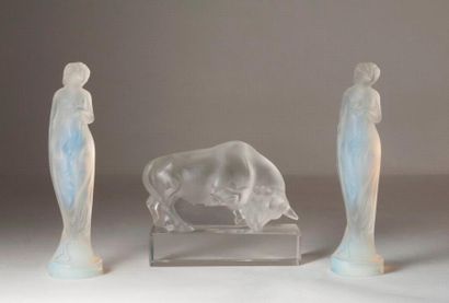 R. LALIQUE FRANCE


Deux statuettes moyenne...