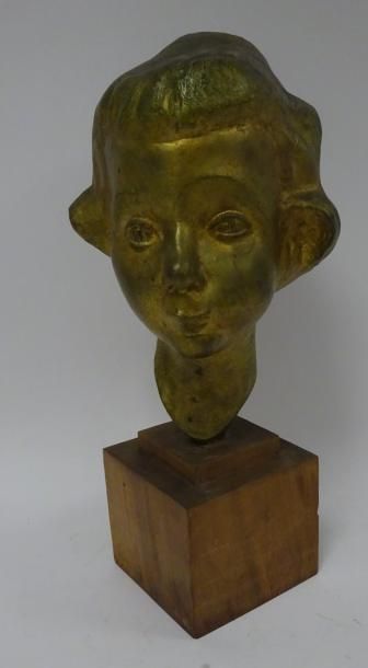 Ecole du XXème siècle.

Buste de jeune fille.

Epreuve...