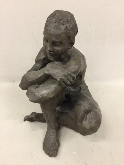 D. DEKEYSER (XXème)


Femme accroupie.

Terre...