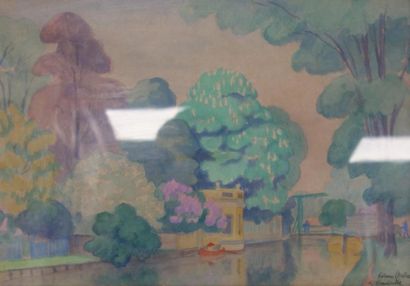 Augustin HANICOTTE (1870-1957)


Vue de Edam.

Aquarelle...
