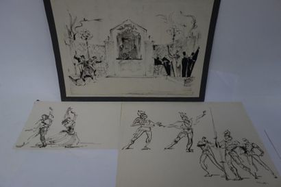 MONIQUE LANCELOT (1923-1982)


Décor de théâtre.

Encre...