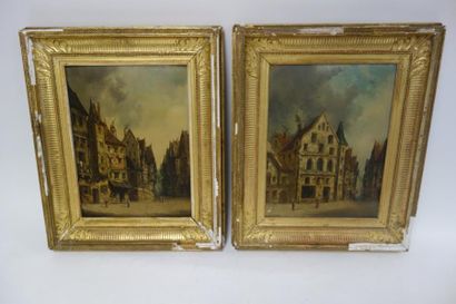 BOVY (XIX-XXème siècle)


Deux vues de ruelles...
