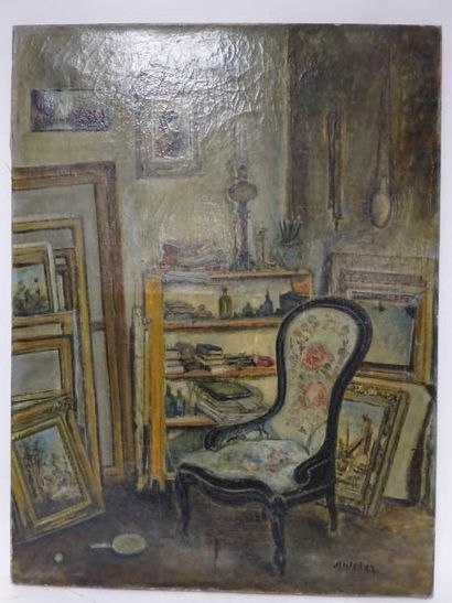 Isaac ANTCHER (1899-1992)


Intérieur de...