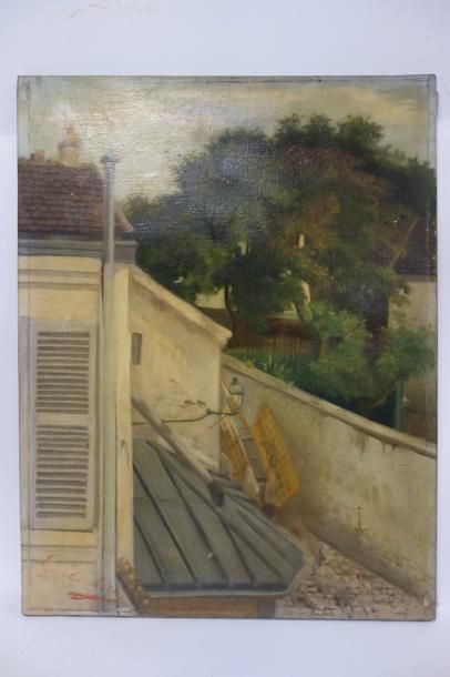 Ecole du XXe siècle.


L'angle de la maison....