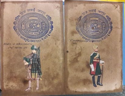 INDE

INDE

Soldats du Gouvernement du Rajasthan.

Lot...