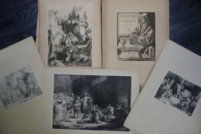 Lot de gravures diverses, dont Albrecht DÜRER....