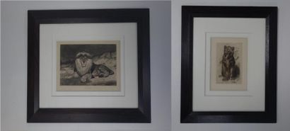D'après Auguste André LANÇON (1836-1887)...