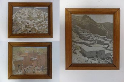 3 reproductions imprimées Louis MAJORELLE.
28,5x37,5...