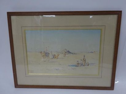 L. MADER (début du XXème siècle) 


Campement...