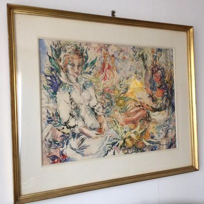 Eliane DIVERLY (1914-2012)


La cueillette.

Aquarelle...