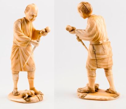 JAPON


Mendiant à la gourde et au bâton,...