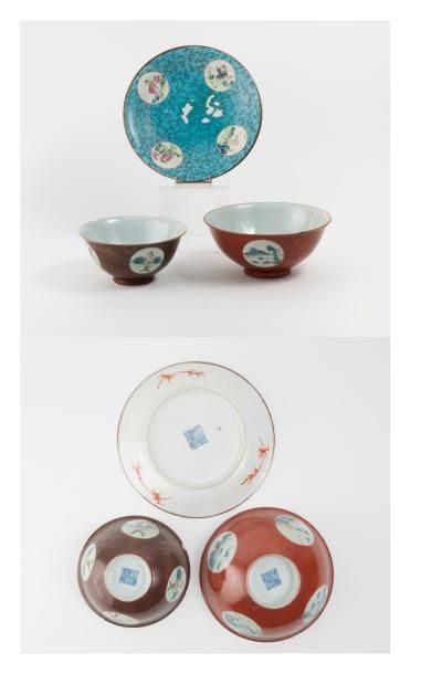 CHINE -


Un bol en porcelaine à décor polychrome...