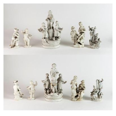 ORLEANS


- Enfant jardinier.

H. : 13 cm.

Fêlures,...