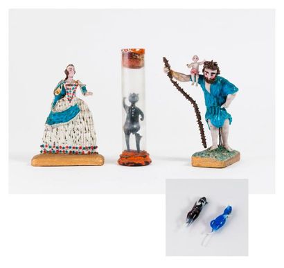 NEVERS


Deux statuettes en verre filé :

-...